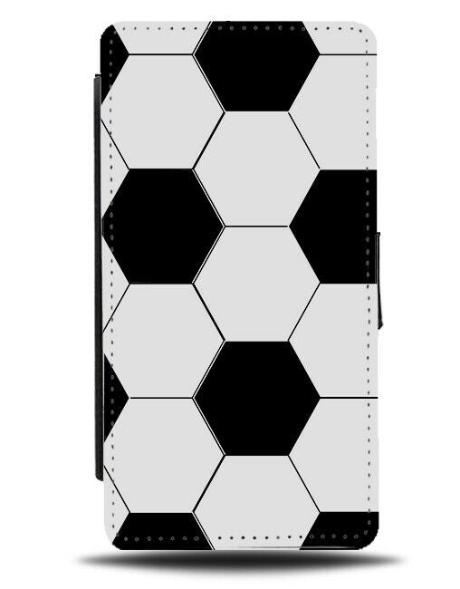Football Kids Flip Cover Wallet Phone Case Footballer Present Ball Classic D735