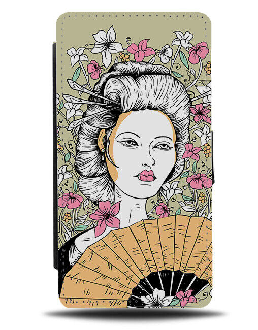 Retro Japanese Idols Flip Wallet Case Japan Womens Face Womans Girls Japan J629
