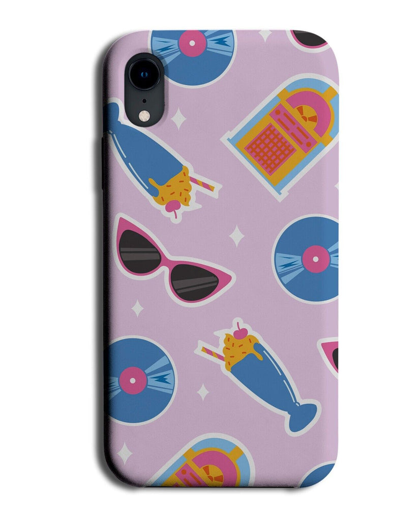 Pink Girls Holidays 50s Pattern Phone Case Cover 80s 70s 60s America Style Q039C