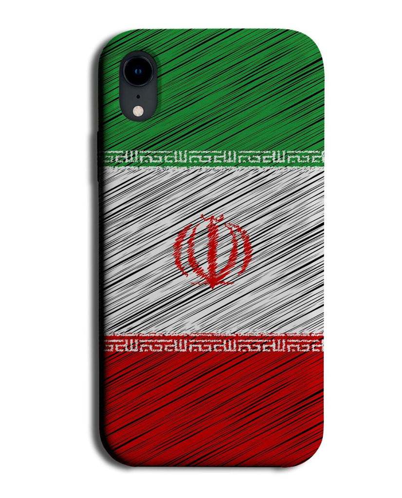 Iranian Flag Cool Design Phone Case Cover Iran Flags Green White Red Q781