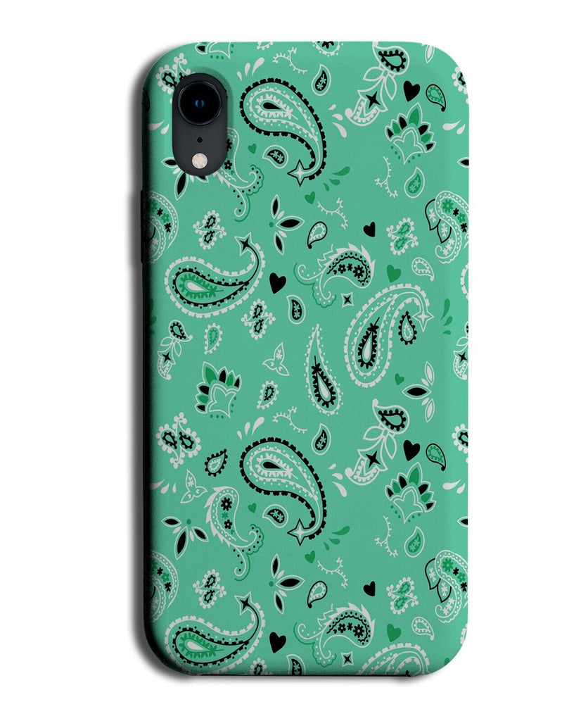 Pastel Green Paisley Shapes Phone Case Cover Paisleys Indian Tribal Mint DB35