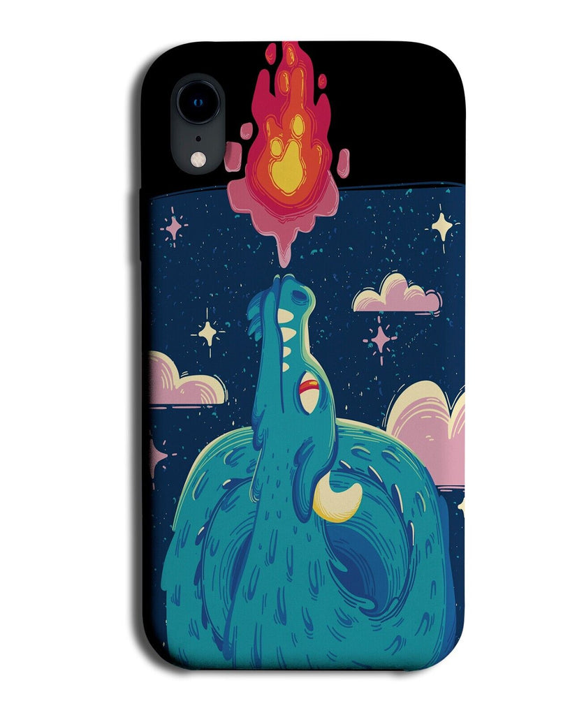 Fairytale Fire Breathing Dragon Phone Case Cover Fires Flames Dragons Story P057