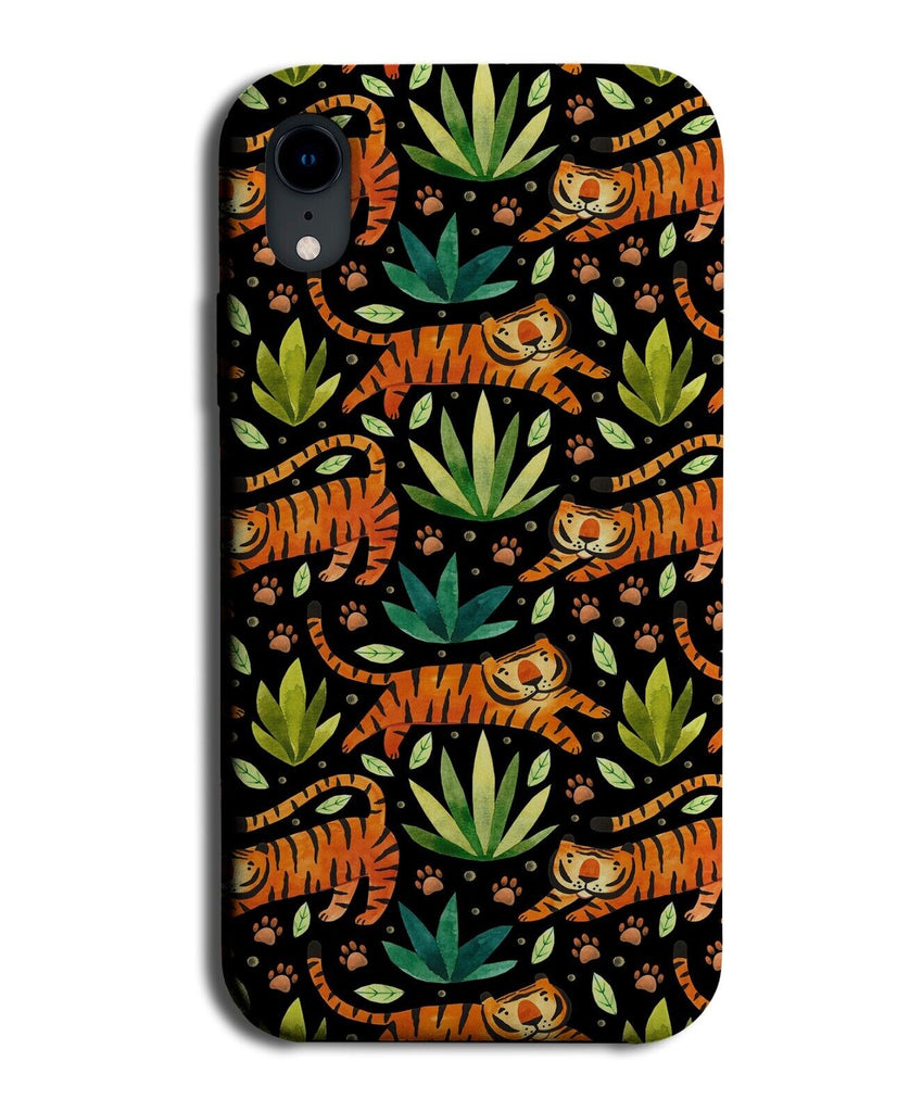 Cartoon Storybook Tigers Pattern Phone Case Cover Story Books Kids Childs CS39