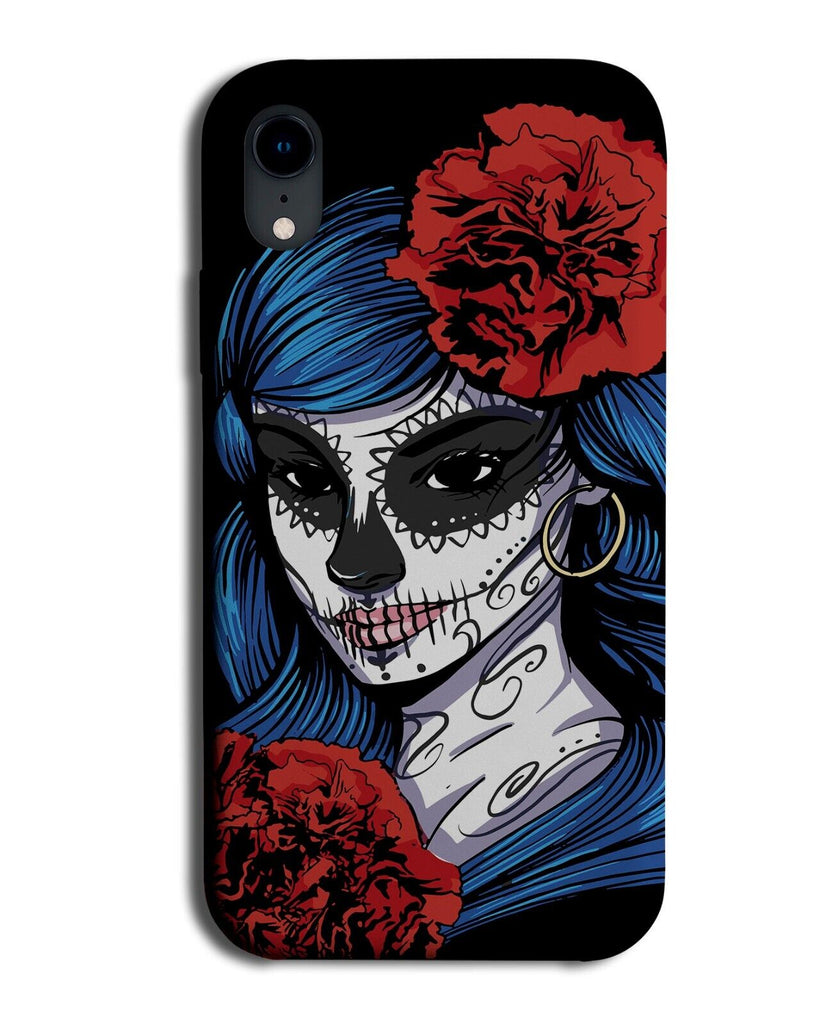 Traditional Mexican Sugar Skull Woman Mexico Face Paint Make Up Classic P673
