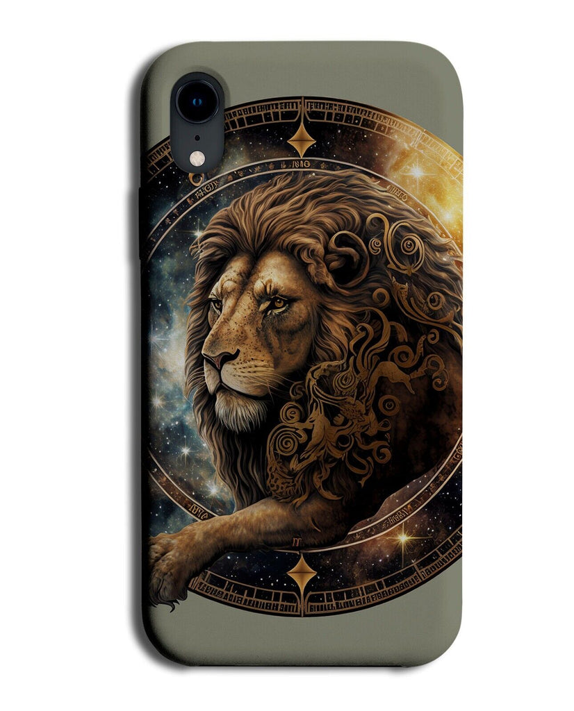 Leo Star Sign Phone Case Cover Symbol Sign Logo Leos Lion Lions Face Zodiac P394