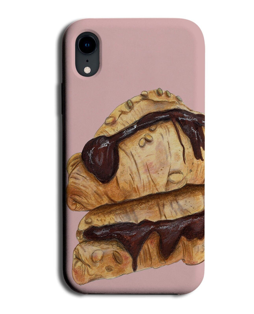 Chocolate Croissant Phone Case Cover Croissants Pastry Breakfast Pastries Q555A