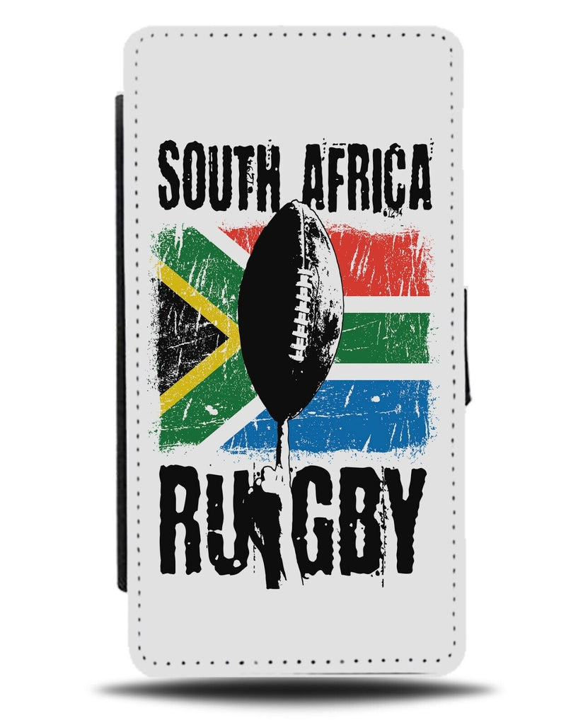 South Africa Rugby Flip Wallet Case African Player Team Novelty Gift Fan DF86