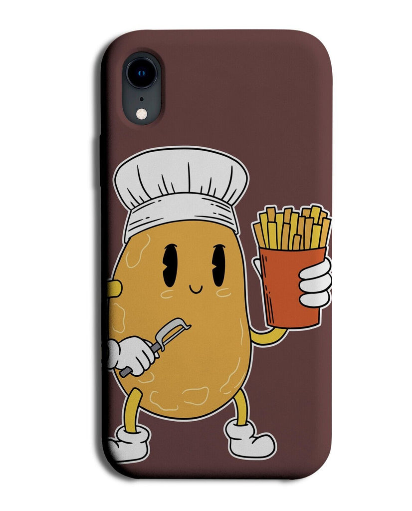 Funny Potato Chef Phone Case Cover Potatoes Potatoe Fries Fry Chips Chip P145