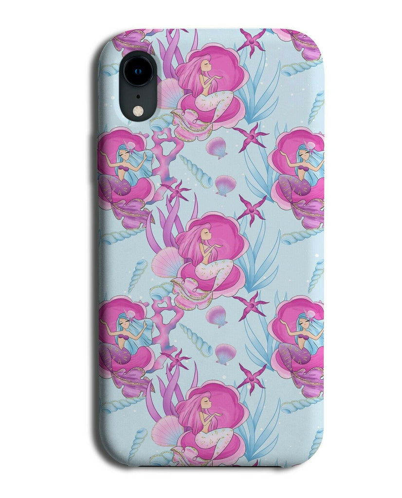 Mermaid With Pink Hair Underwater Phone Case Cover Mermaids Wig Girls F995