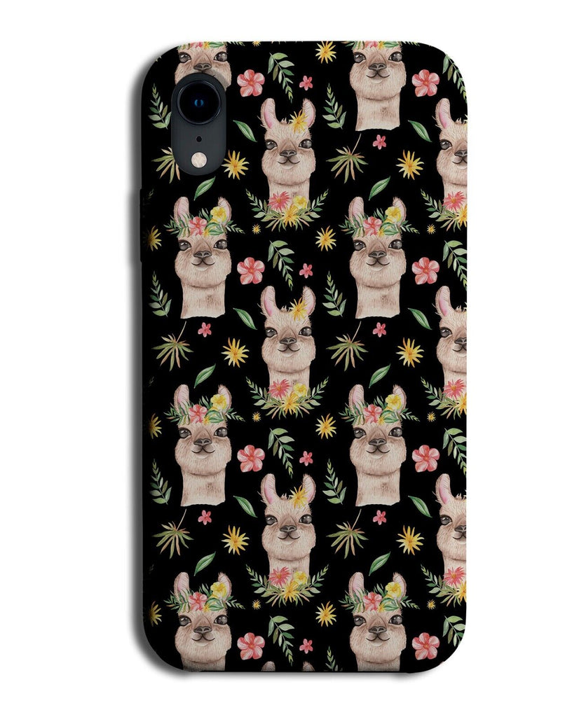 Funny Llama Pattern Phone Case Cover Heads Faces Llamas Alpaca Alpacas BQ37