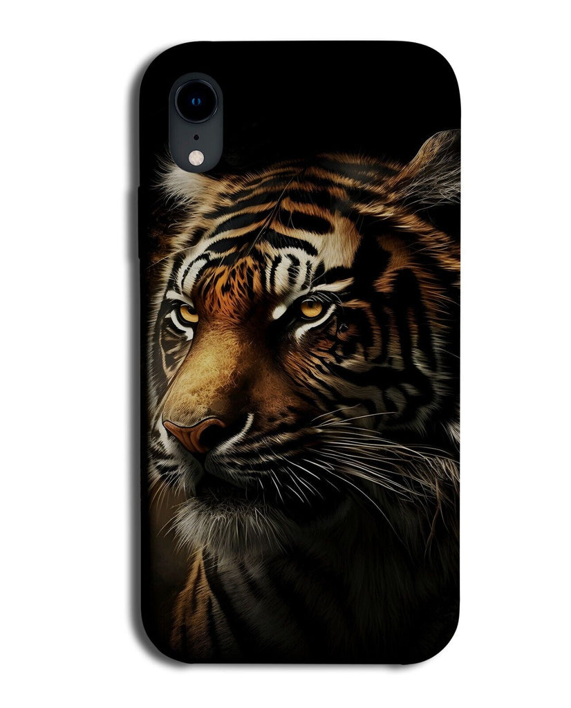 Dark Tigers Face Phone Case Cover At Night Nightime Animal Time Tiger Photo CD61