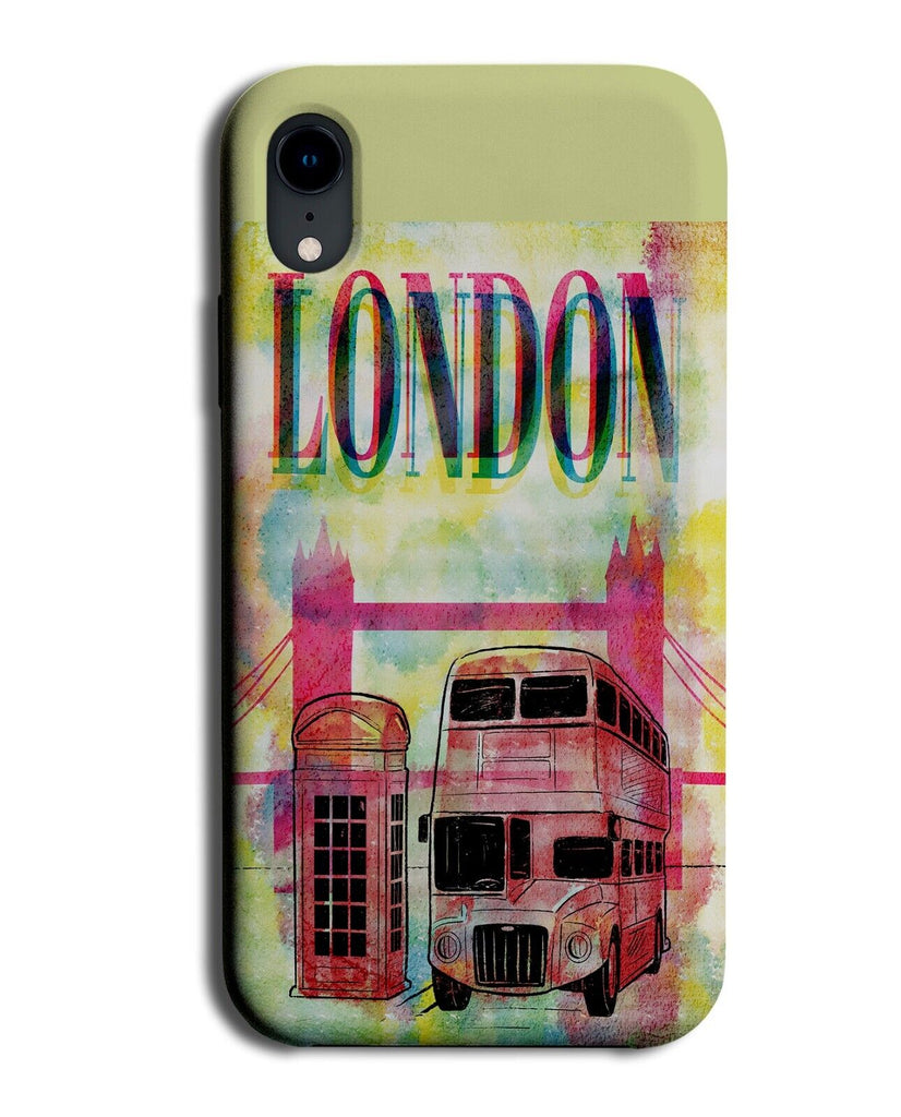 London City Poster Phone Case Cover Watercolour Watercolor Style English P955