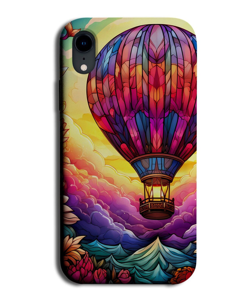 Hot Air Balloon Flying Phone Case Cover Hotair Balloons Fly Colourful Sky DA76