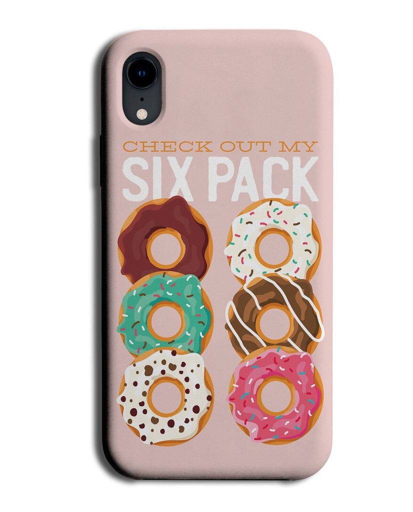 Funny Six Pack Phone Case Cover 6 Pac Doughnut Doughnuts Fat Fatty Chubby P045