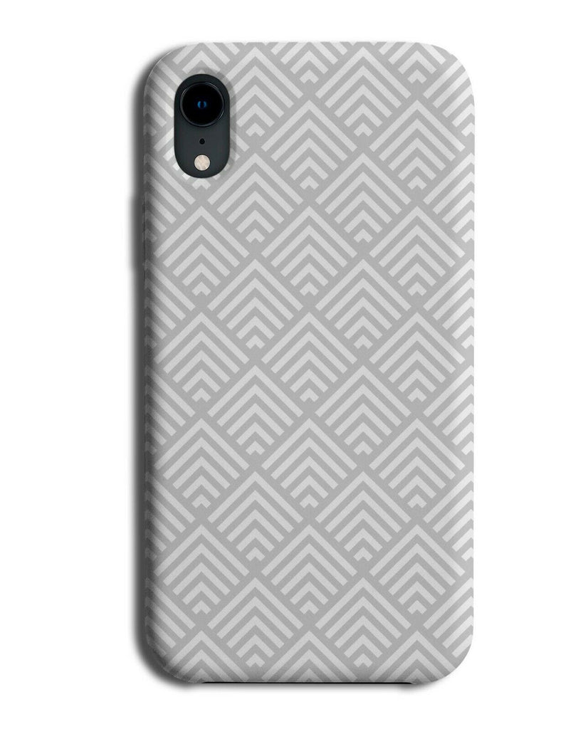 Tribal Grey Tile Spirals Phone Case Cover Spiralling Spiral Lines Pattern F151