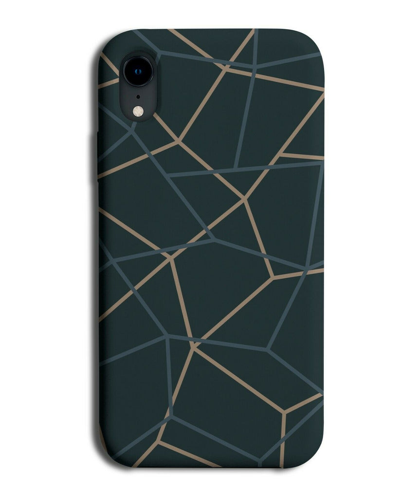 Abstract Funky Chaotic Phone Case Cover Crossing Overlapping Shapes Lines H397