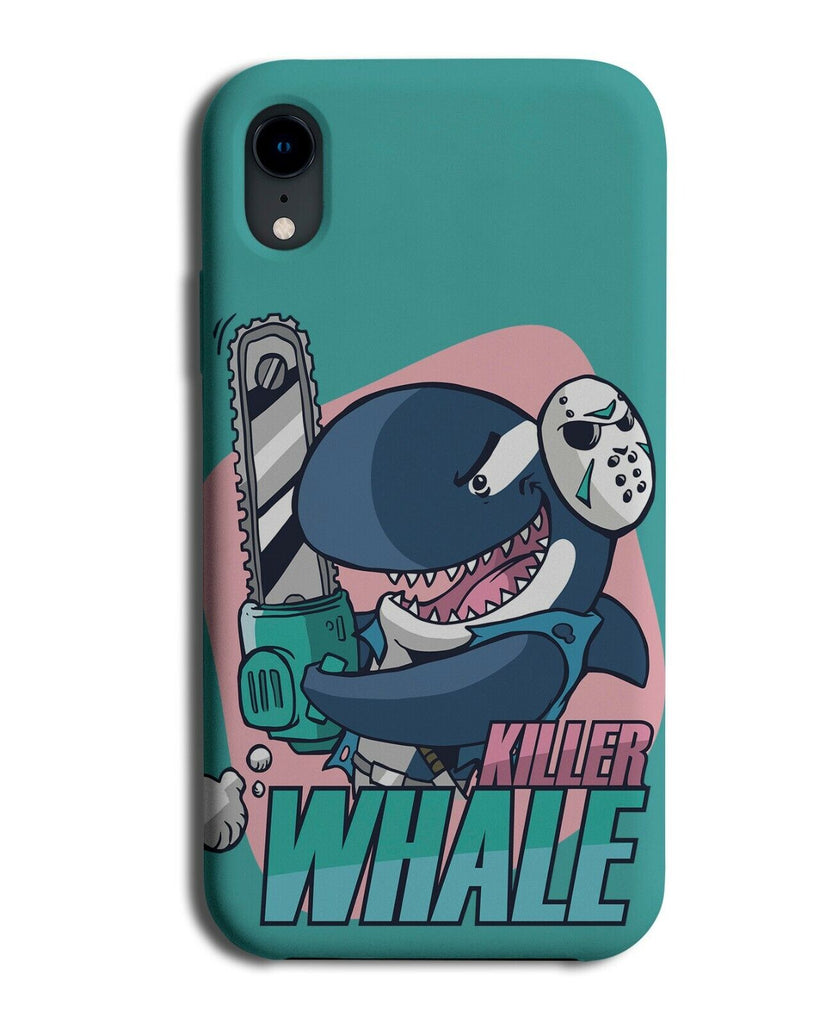 Funny Killer Whale Phone Case Cover Psycho Horror Film Chainsaw Massacre J662