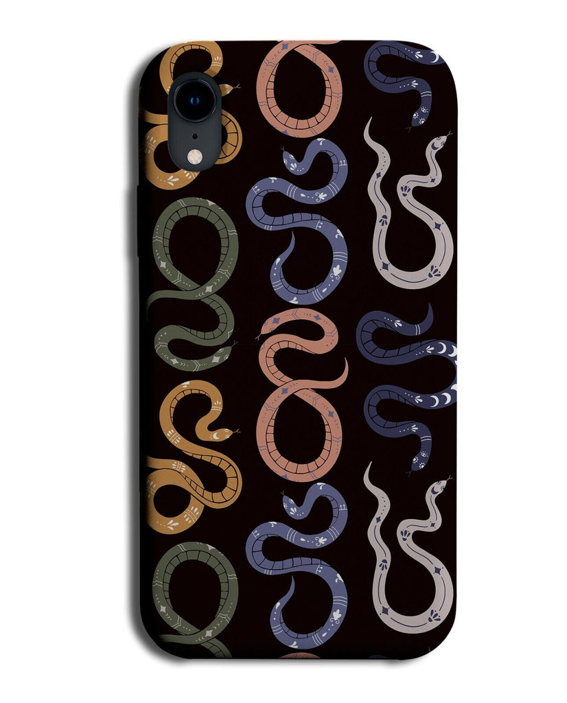 Curling Snakes Pattern Phone Case Cover Snake Curl Curls Reptiles Reptile CH56