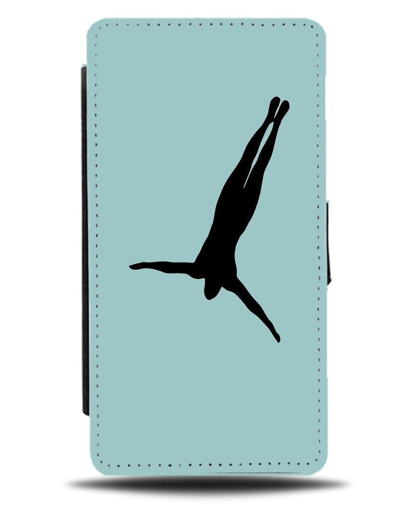 Male High Dive Flip Wallet Case Diver Diving Dives Mens Boy Boys Swimming DA74