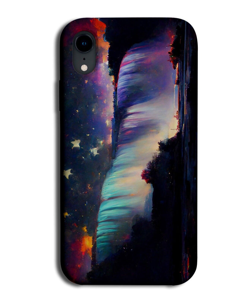 Colourful Niagara Falls Waterfall Phone Case Cover Water Fall Night Stars BQ95