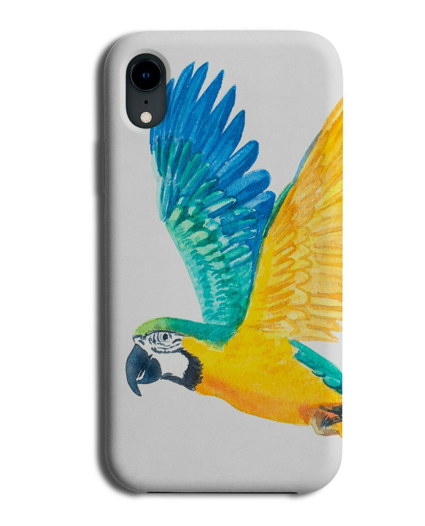 Yellow Green Colourful Parrot Phone Case Cover Parrots Amazonian Bird H277