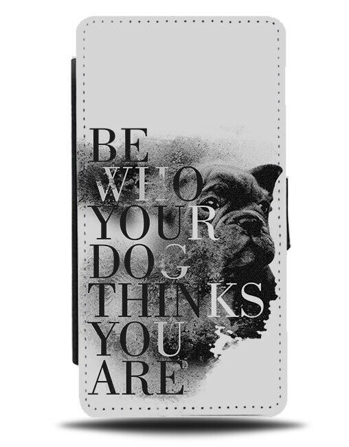 Smokey Black Pug Dog Design Flip Wallet Phone Case Smoke Dogs Pet Pugs E452