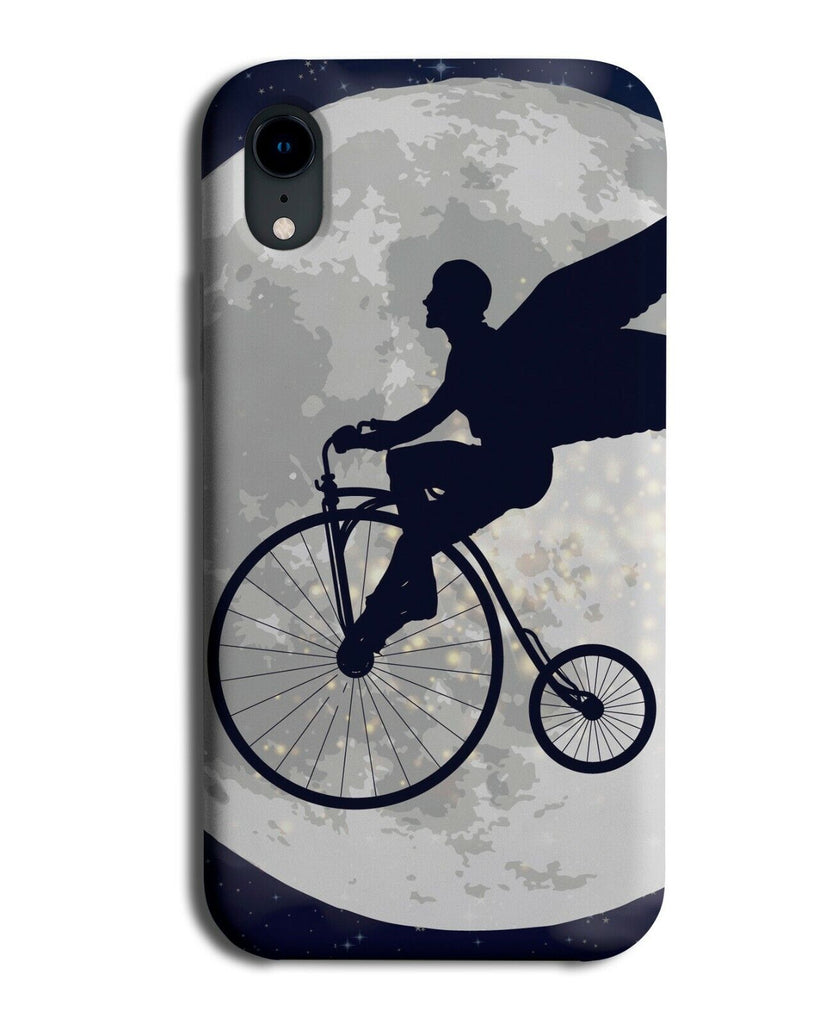 Penny Farthing Bike Silhouette Phone Case Cover Moon Penny-farthing Rider J045