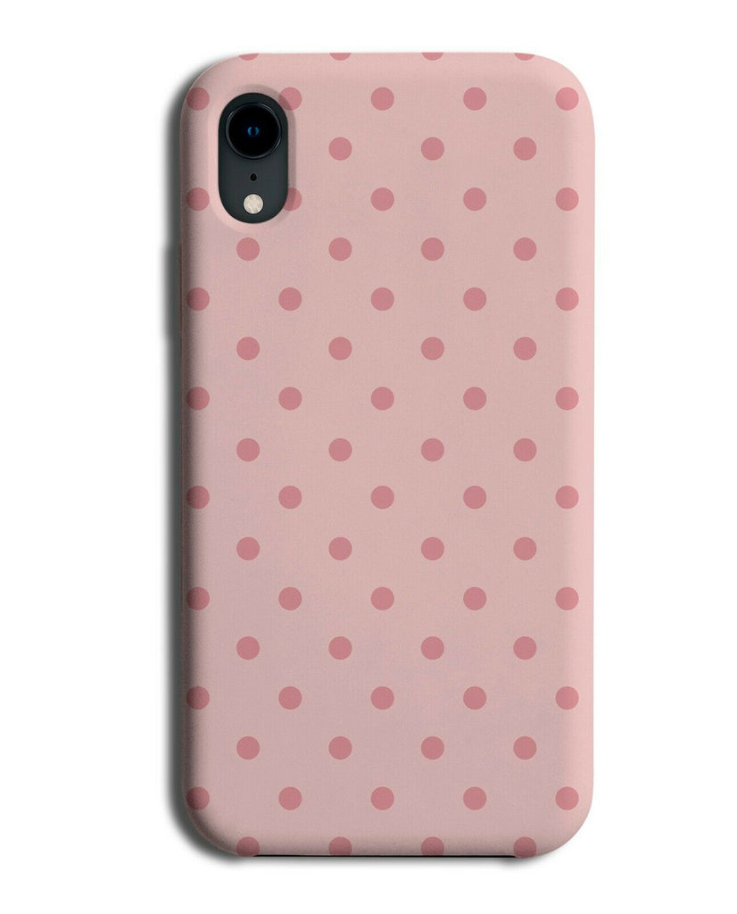 Baby Pink Polka Dot Phone Case Cover Pattern Design Dots Dotty Spots E834