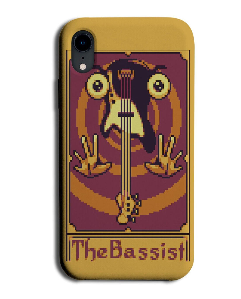 The Bassist Tarot Card Phone Case Cover Tarots Bass Guitar Card Readers Q045