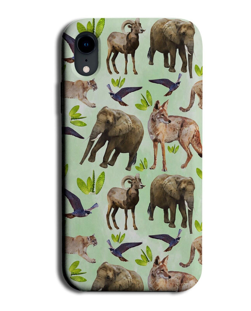 Animals Phone Case Cover Animal Various Type Of Breeds Elephants Dhol Birds AV66