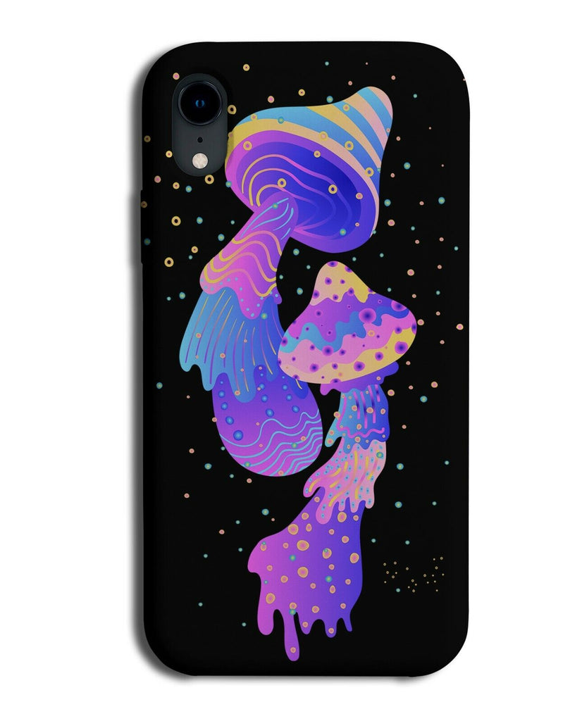 Bright Neon Mushrooms Phone Case Cover Mushroom Psychedelic K946
