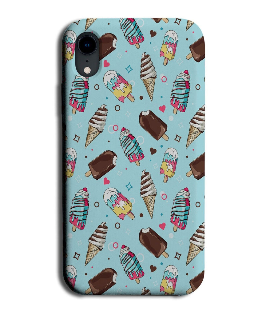 Ice Cream Pattern Phone Case Cover Sundaes Sundae Chocolate Desert Creams Q768