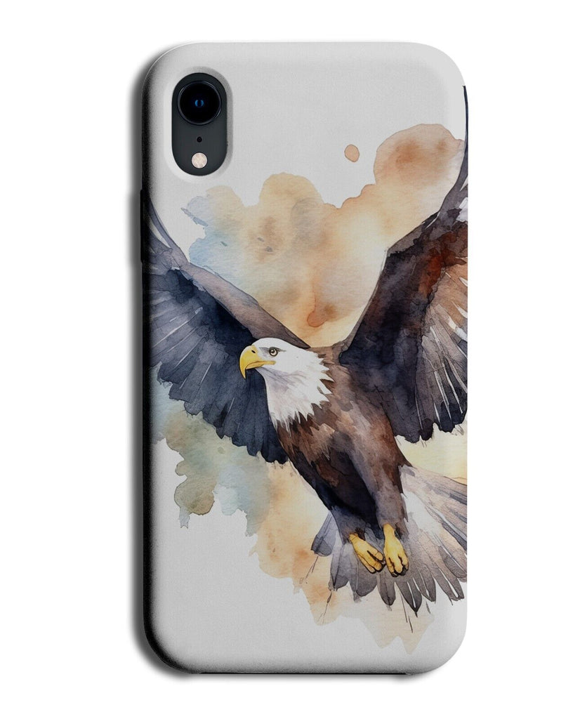 Flying Bald Eagle Phone Case Cover Fly Bird Wings Wing Art Artwork American DC22