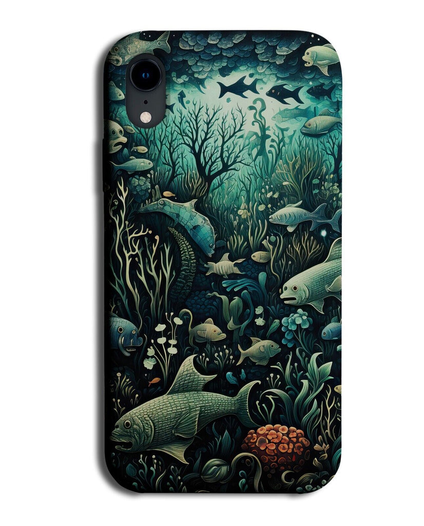 Underwater Fishing Phone Case Cover Fish Fishes River Lake Gothic Sea Tale DD80