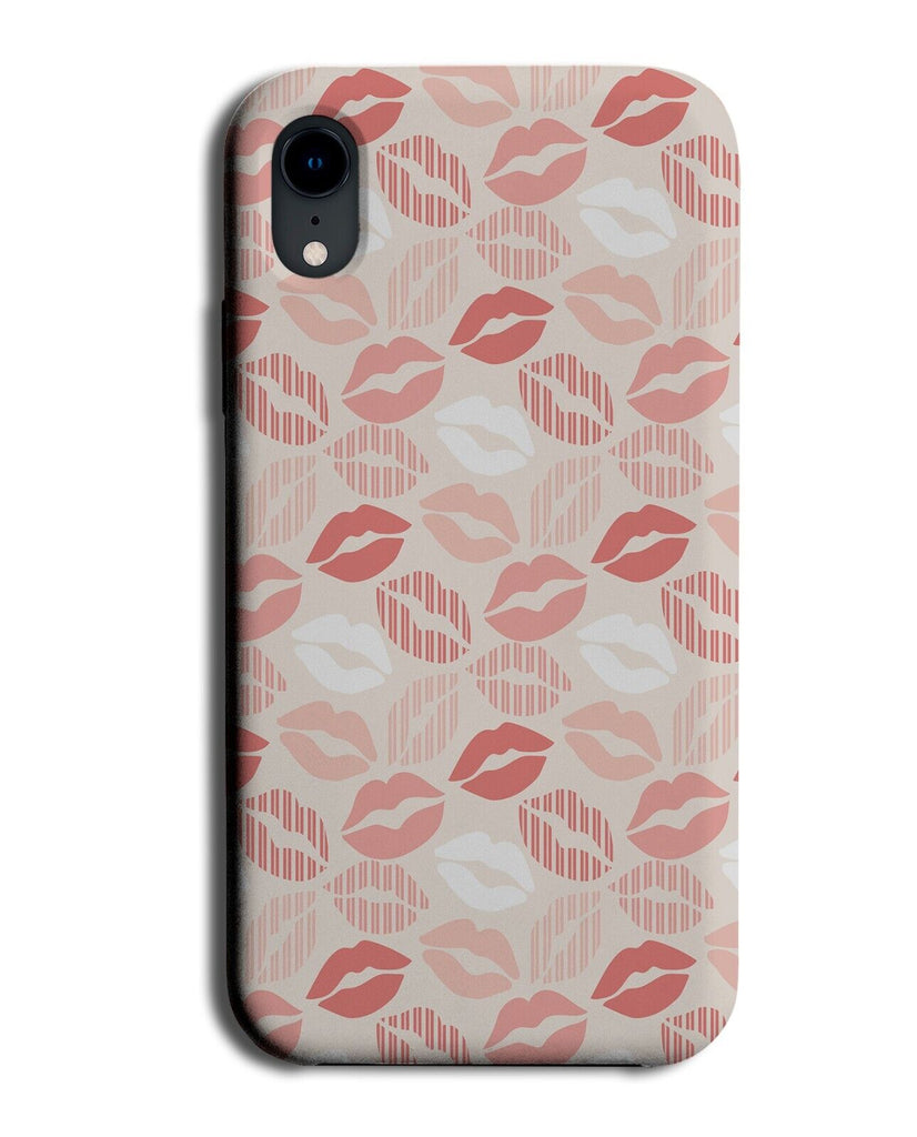 Pink Lipstick Marks Phone Case Cover Markings Lip Shape Lips Kisses Kiss DC09