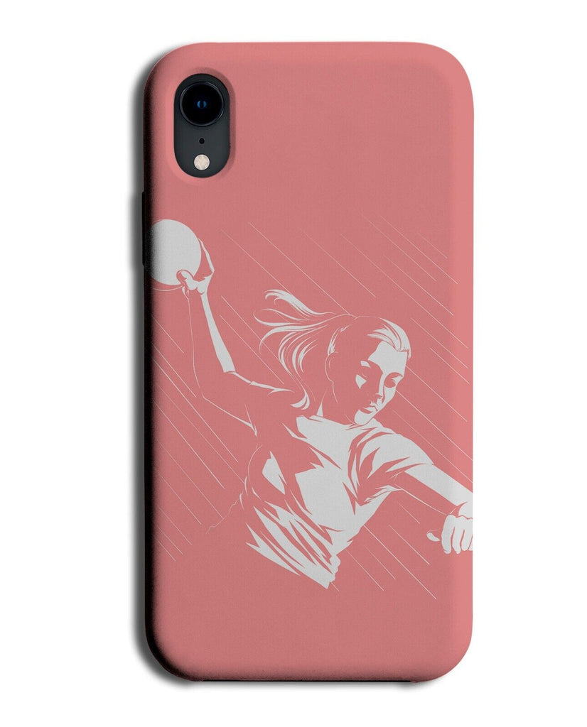 Pink Girls Dodgeball Phone Case Cover Dodge Ball Handball Hand Woman Club P859