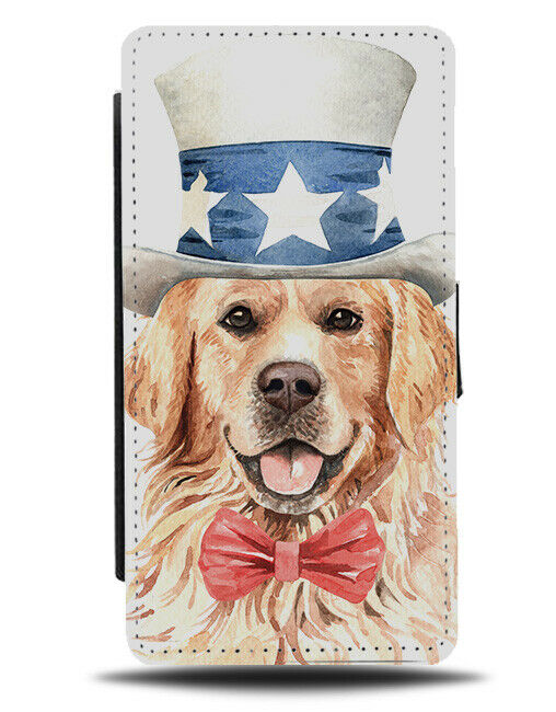 Labrador President Flip Wallet Phone Case Dog Dogs American Retriever K561