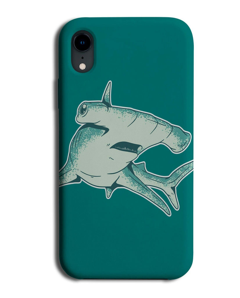Hammerhead Shark Cartoon Phone Case Cover Design Sharks Hammer Head K258