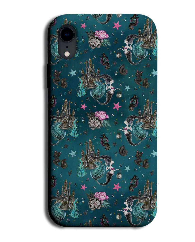 Mermaids Kingdom Phone Case Cover Mermaid Little Castle Under Underwater CS64
