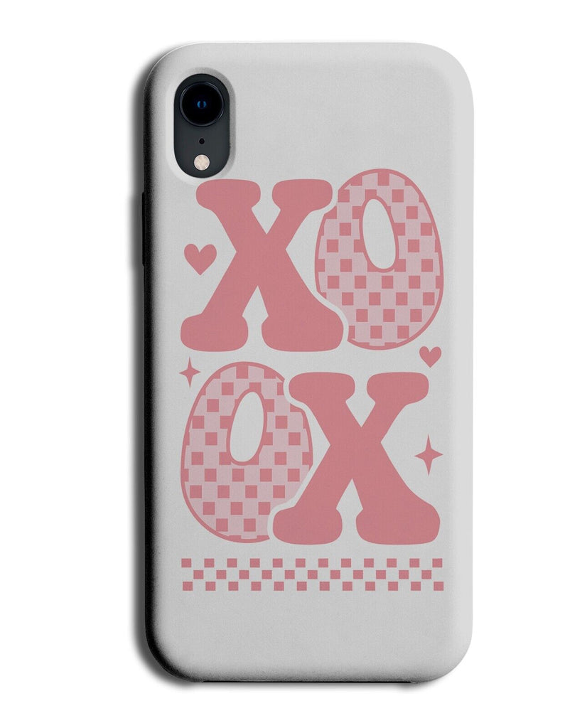 Baby Pink XOXO Slogan Phone Case Cover Phrase Quote Retro 60s Girly XO DG98