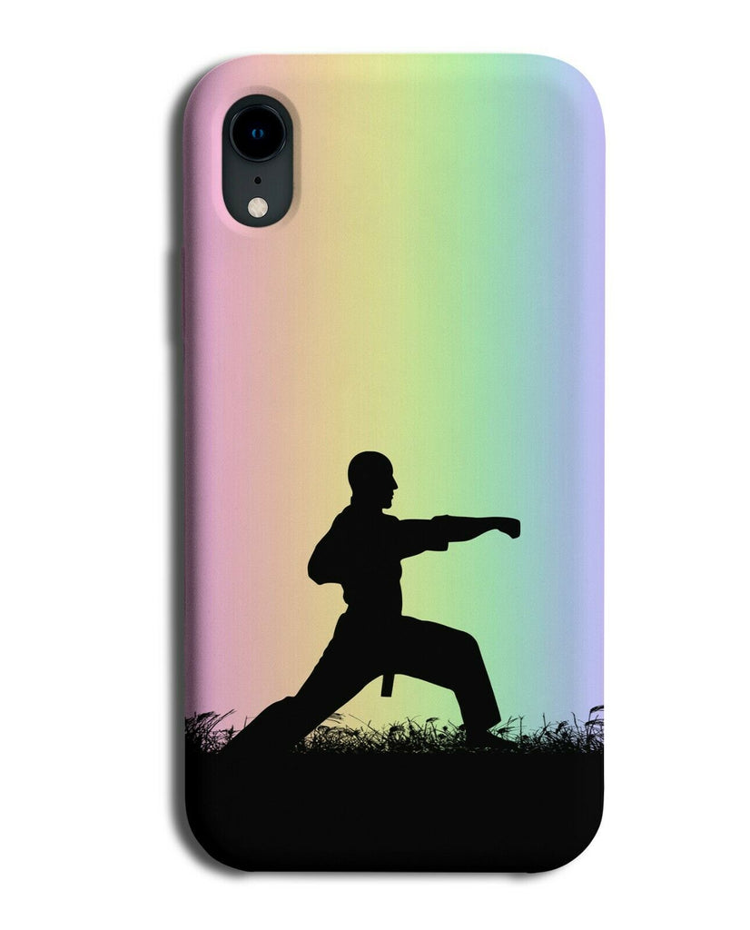 Judo Phone Case Cover Martial Arts Taekwondo Gift Present Colourful Rainbow i658