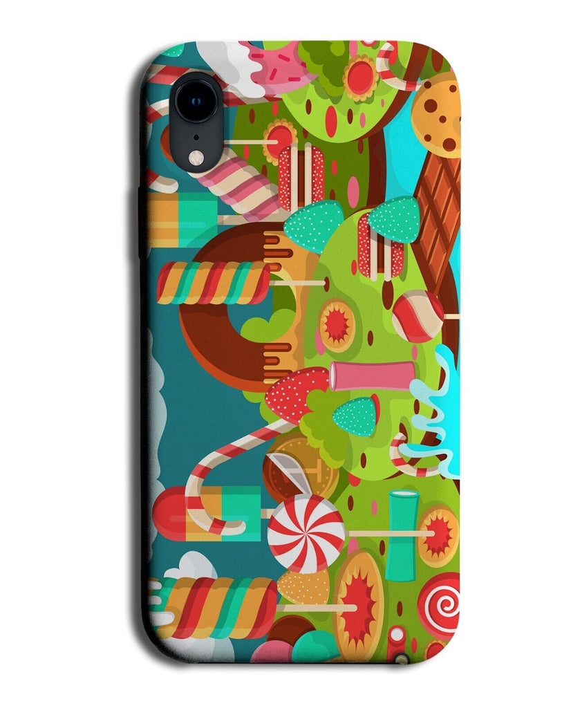 Candyland Phone Case Cover Candy Land Retro Sweets Heaven Landscape Dreams P025