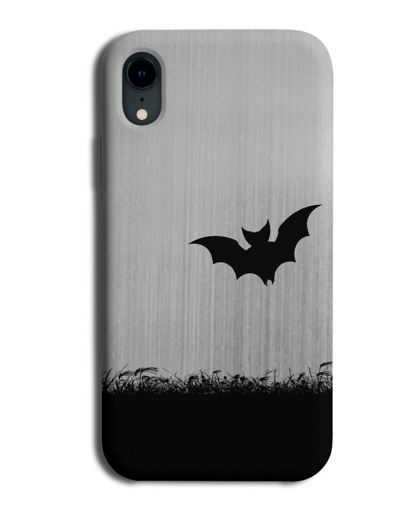 Bats Silhouette Phone Case Cover Bat Silver Coloured Grey i136
