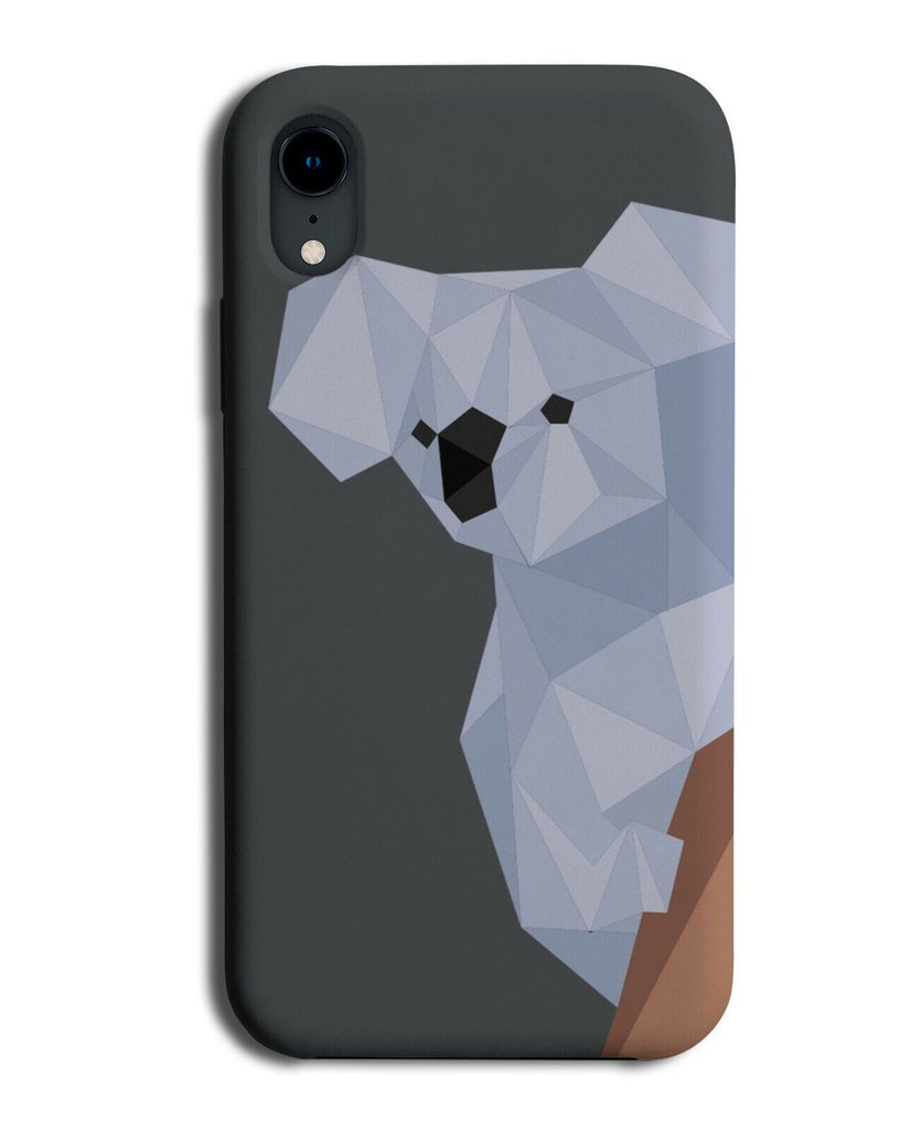 Geometric Koala Bear Phone Case Cover Shapes Shaped Abstract Squares J672