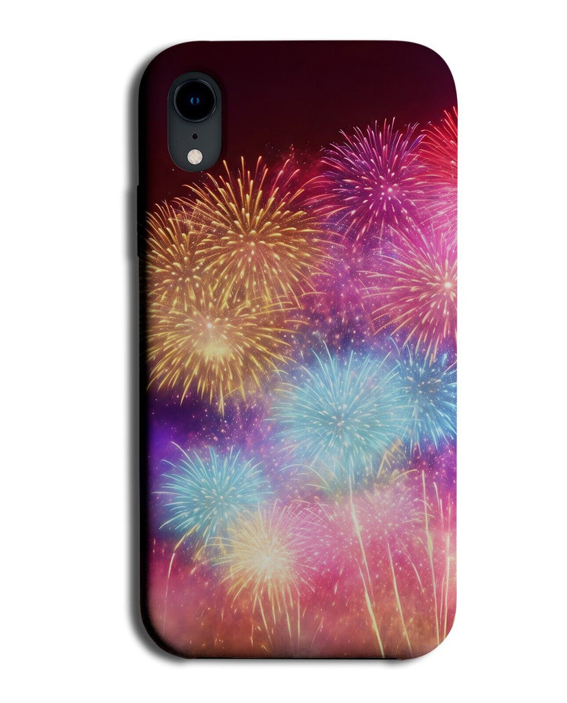 Fireworks Display Phone Case Cover Firework Colourful Sky Bonfire Night DC08