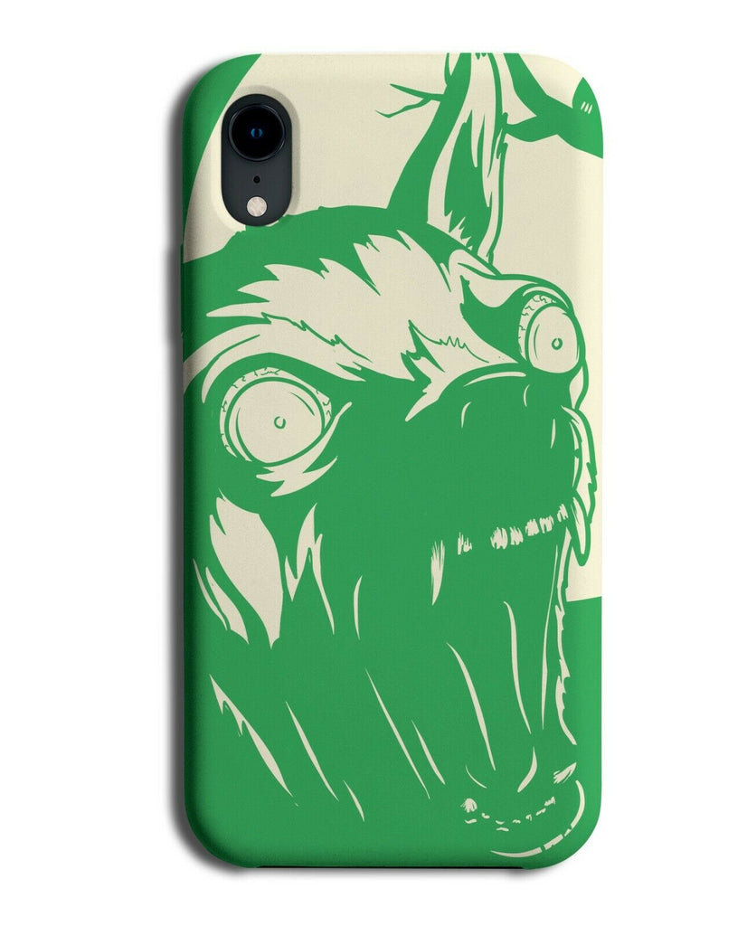 Scary Werewolf in the Moonlight Phone Case Cover Full Moon Werwolf Wolf E510