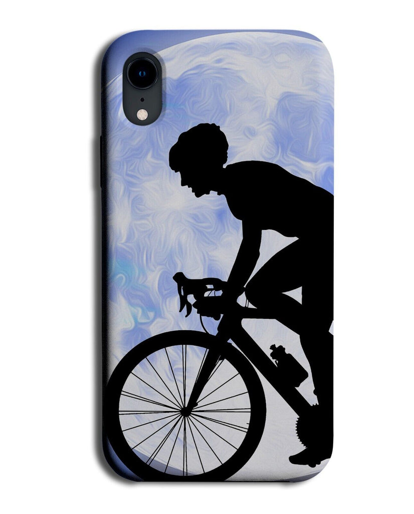 Bicycle Rider Phone Case Cover Cyclist Moon Cyclist Mountain Bike Moons BZ83