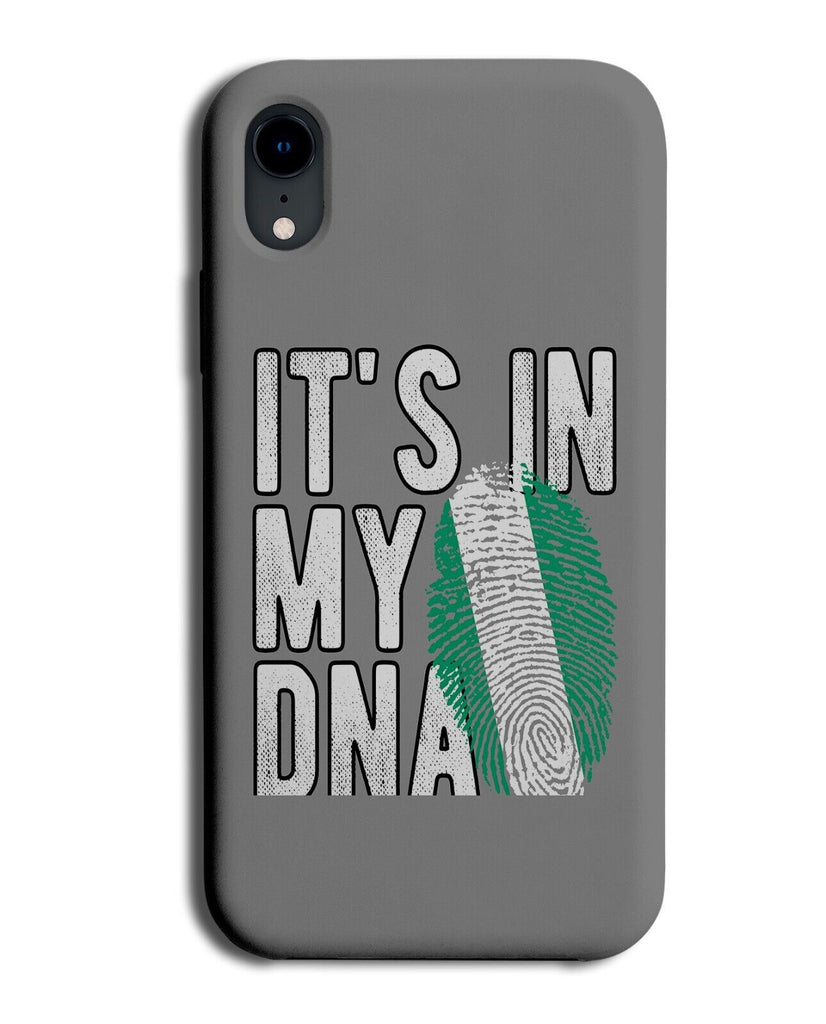 Its In My DNA Nigerian Fingerprint Phone Case Cover Nigeria Africa African BG85