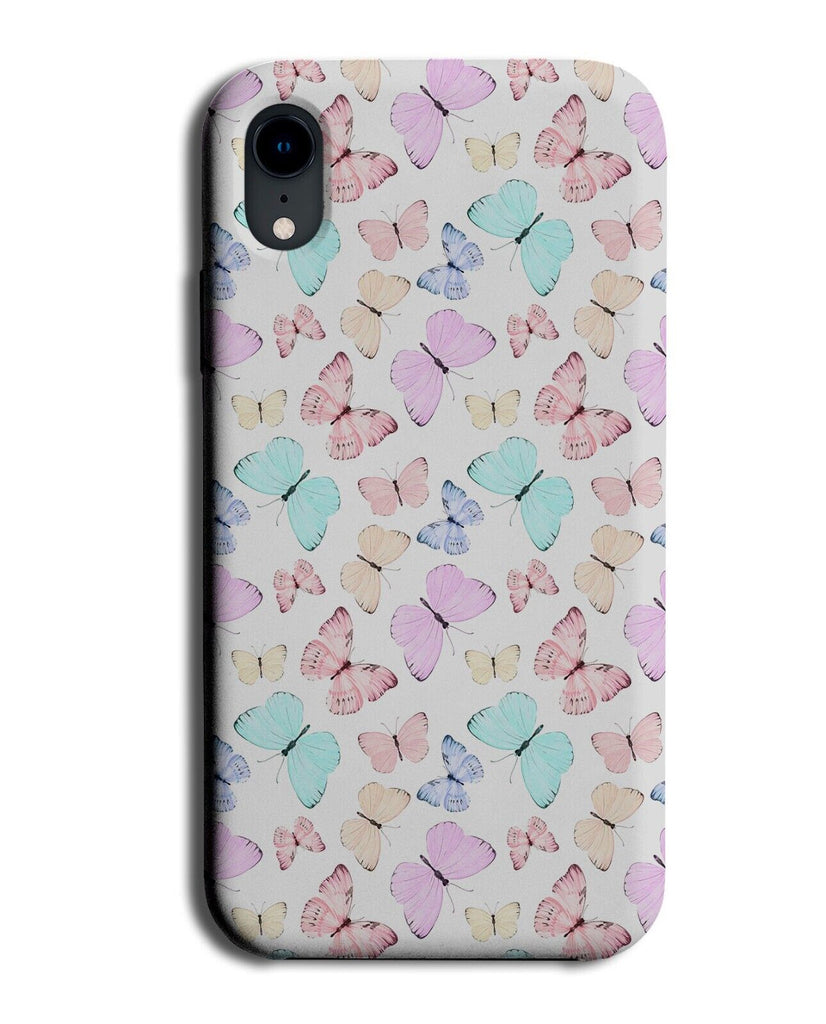 Pastel Colourful Butterflies Phone Case Cover Butterfly Wing Wings Pink BD33