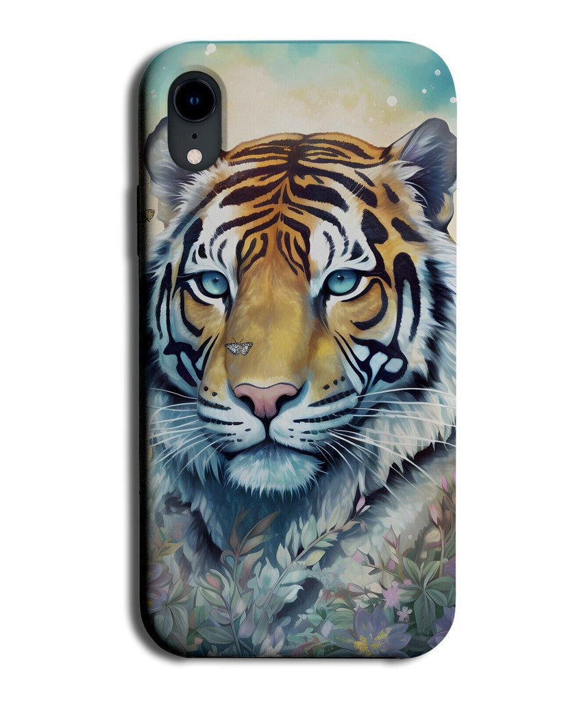 Majestic Beautiful Tiger Painting Print Phone Case Cover Tigers Face Head CR63